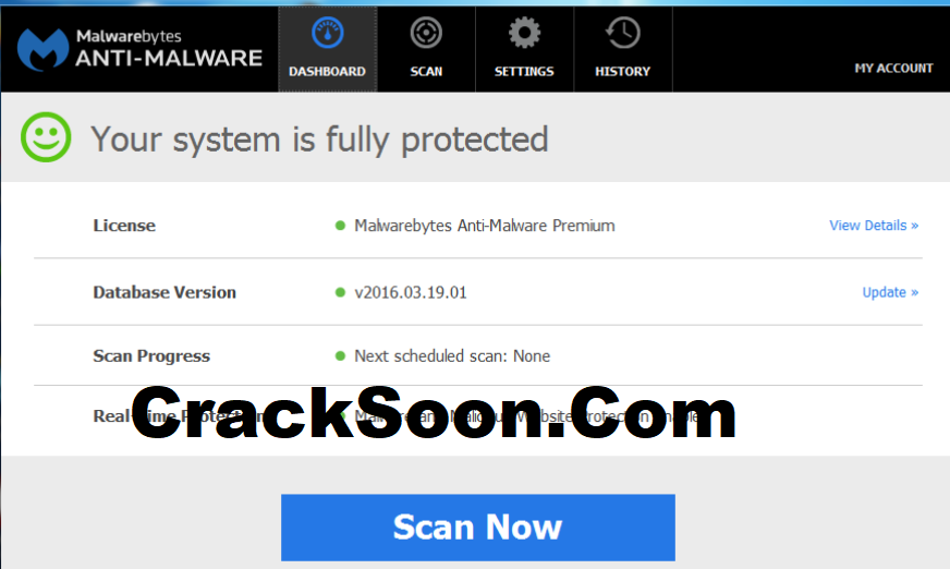 bản crack cao cấp của Malwarebytes