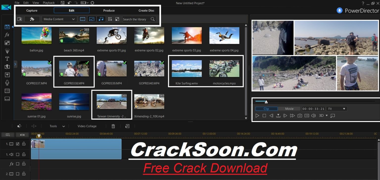 free downloads CyberLink PowerDirector Ultimate 21.6.3015.0