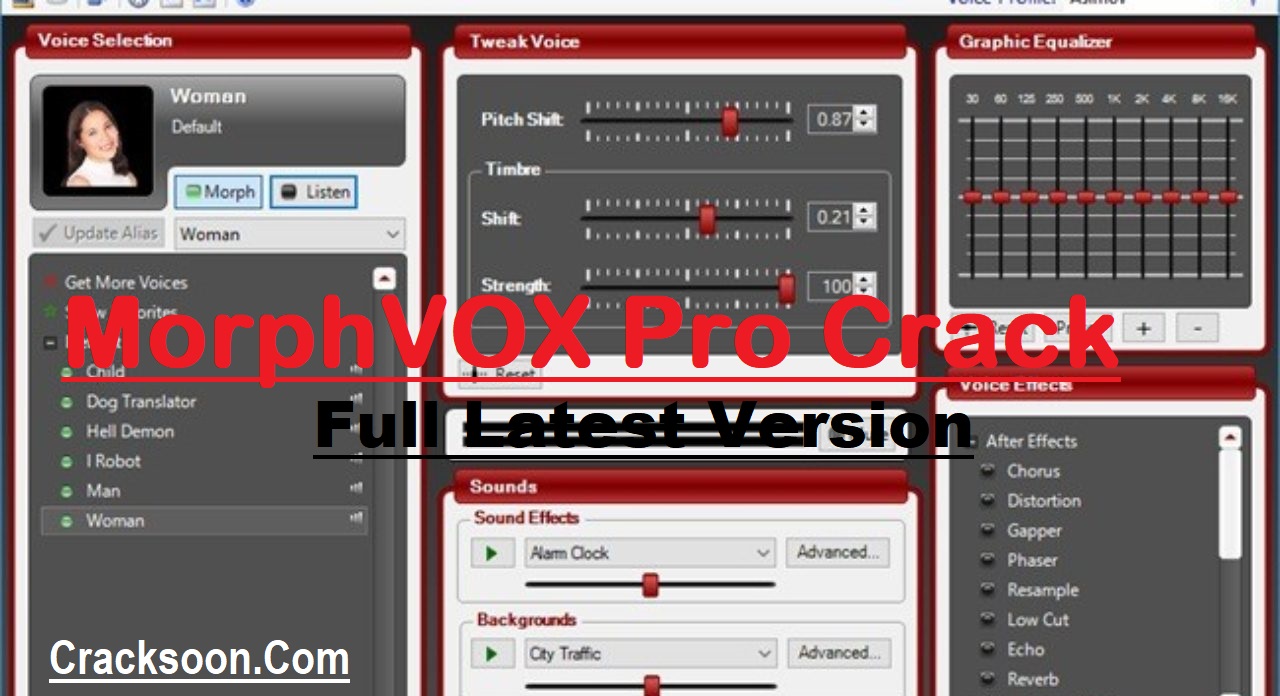 MorphVox Pro 5.0.20 Crack + Serial Keygen Free Download