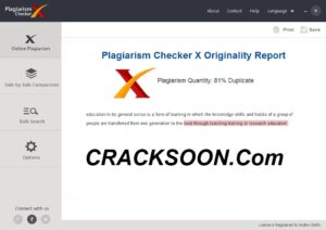download plagiarism checker x full crack