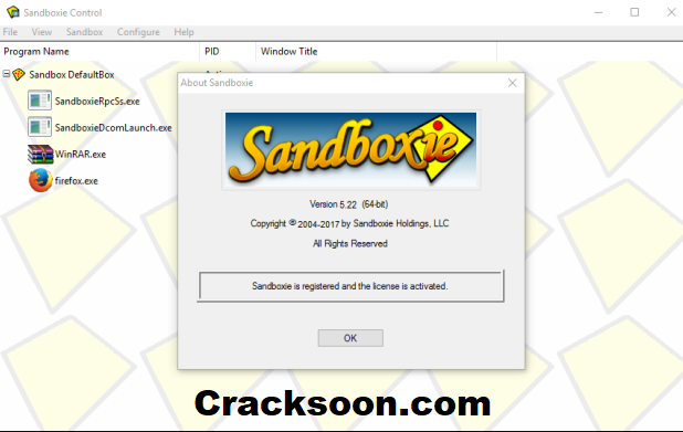 Sandboxie Crack