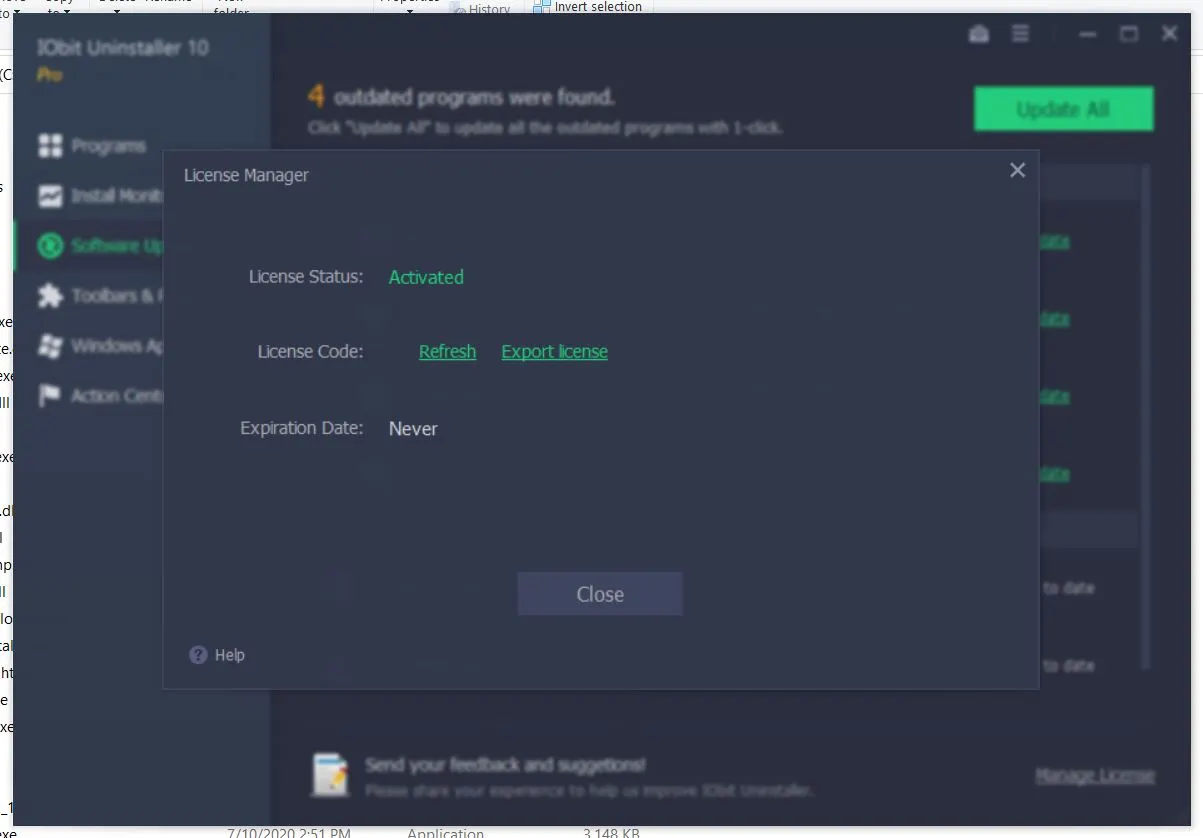 Iobit uninstaller